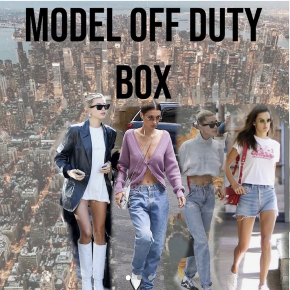 Model off duty mystery style box